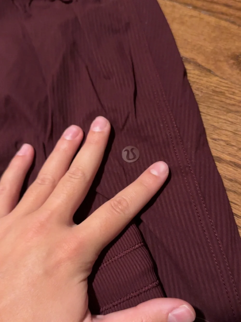 Lululemon Athletica Dance Studio Mid-Rise Joggers in Garnet